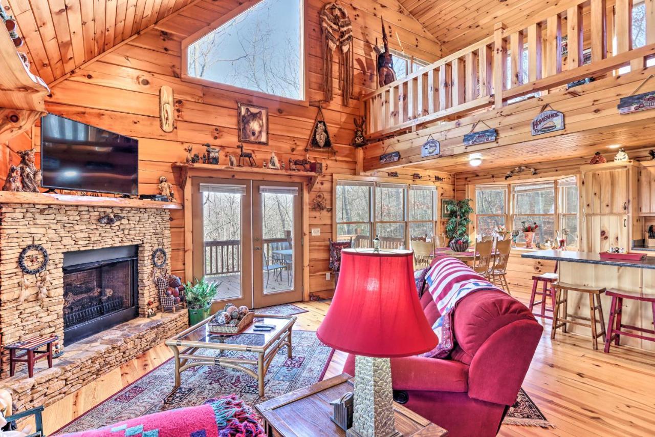 Wheelchair-Accessible Murphy Cabin With Fire Pit! Villa Exterior foto