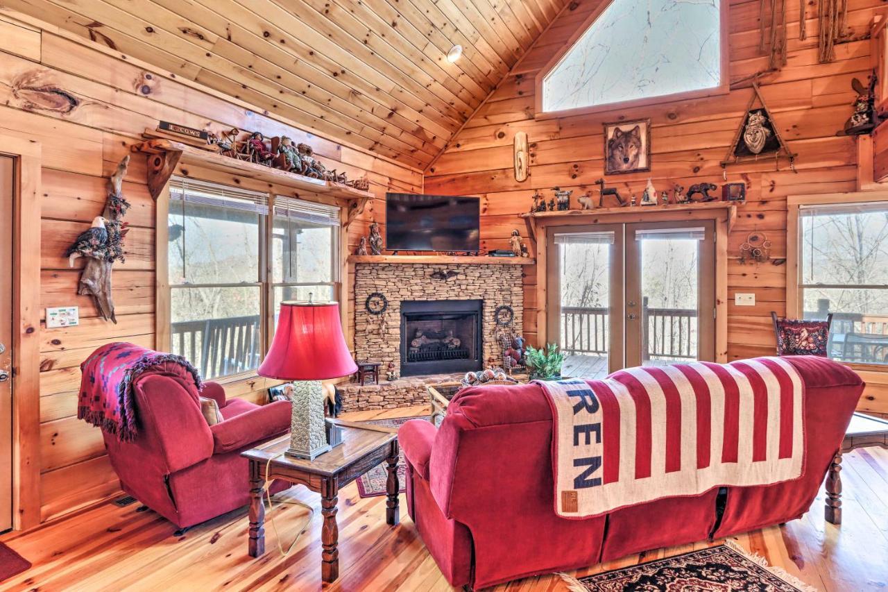 Wheelchair-Accessible Murphy Cabin With Fire Pit! Villa Exterior foto