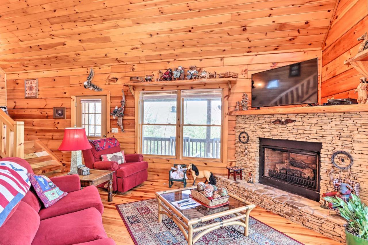 Wheelchair-Accessible Murphy Cabin With Fire Pit! Villa Exterior foto